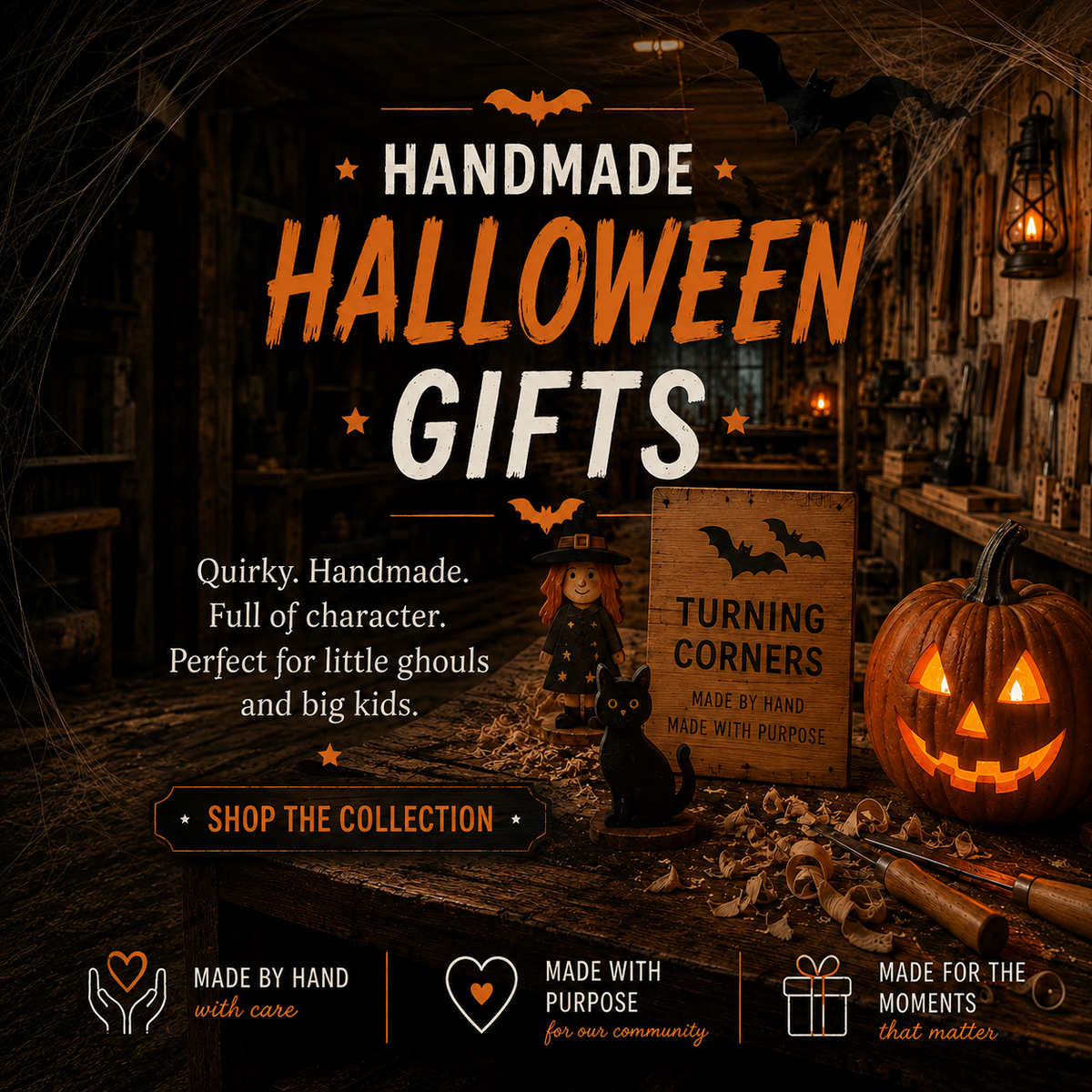 Handmade Halloween Gifts - Turning Corners