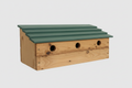 Handcrafted sparrow HMO nesting box - plain product shot